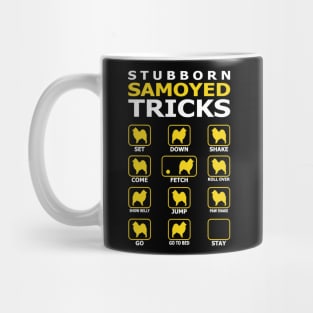 Dog Stubborn Samoyed Dog Tricks Funny Mug